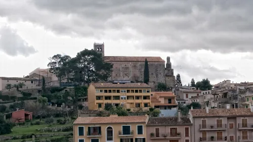 General Landscape of Selva (Mallorca, Spain)